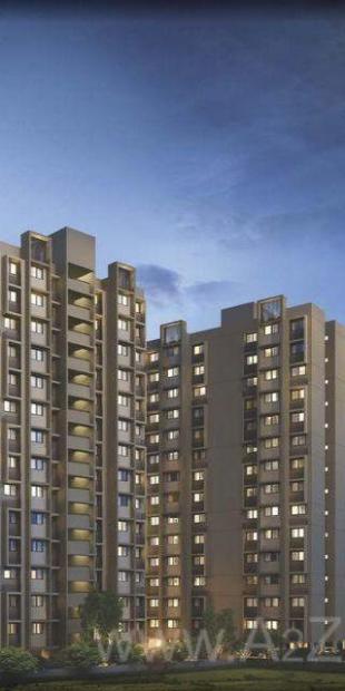 Elevation of real estate project Aakash Residency located at Shela, Ahmedabad, Gujarat