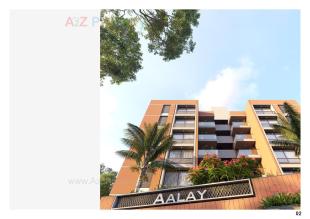 Elevation of real estate project Aalay located at Sola, Ahmedabad, Gujarat