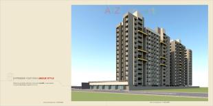 Elevation of real estate project Aarambh located at Fatehwadi, Ahmedabad, Gujarat