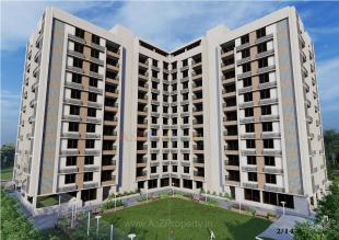 Elevation of real estate project Aarohi Avinya located at Jodhpur, Ahmedabad, Gujarat