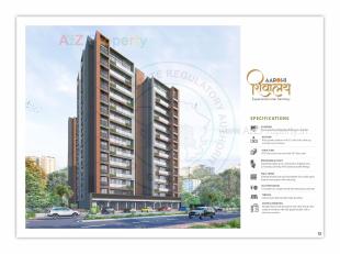 Elevation of real estate project Aarohi Shivalay located at Chandkheda, Ahmedabad, Gujarat