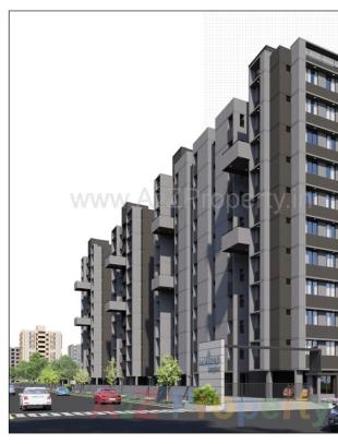 Elevation of real estate project Aashirvad Heights located at Ahmedabad, Ahmedabad, Gujarat