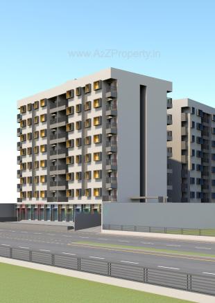 Elevation of real estate project Adarsh Homes located at Vatva, Ahmedabad, Gujarat