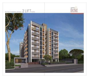 Elevation of real estate project Adarsh Orchid Residency located at Nikol, Ahmedabad, Gujarat