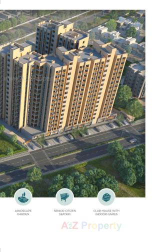 Elevation of real estate project Anant Sky located at Ranip, Ahmedabad, Gujarat