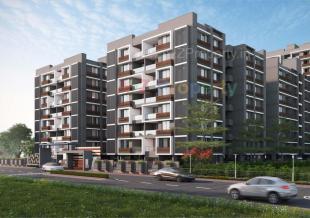Elevation of real estate project Arjun Paradise located at Wadaj, Ahmedabad, Gujarat