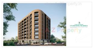 Elevation of real estate project Avis Aster located at Thaltej, Ahmedabad, Gujarat