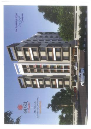 Elevation of real estate project Bhavya Elegance located at Vadaj, Ahmedabad, Gujarat
