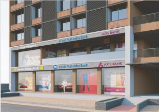 Elevation of real estate project Business Square located at Khokhara, Ahmedabad, Gujarat