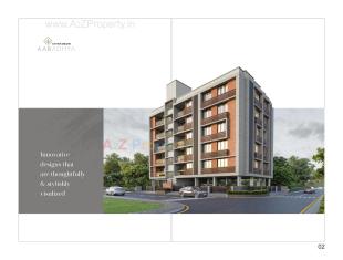 Elevation of real estate project Chintamani Aaradhya located at Chhadavad, Ahmedabad, Gujarat