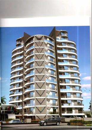 Elevation of real estate project Classic Lake View Tower located at City, Ahmedabad, Gujarat