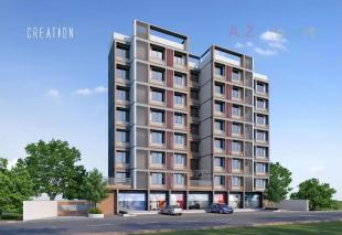 Elevation of real estate project Creation located at Ghuma, Ahmedabad, Gujarat