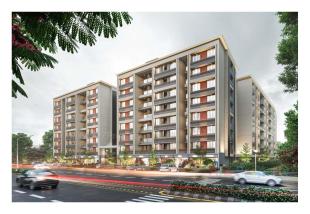 Elevation of real estate project Crystal Solitaire located at Vinzol, Ahmedabad, Gujarat