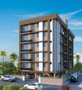 Elevation of real estate project Diamond Jubilee Appartment located at Maninagar, Ahmedabad, Gujarat