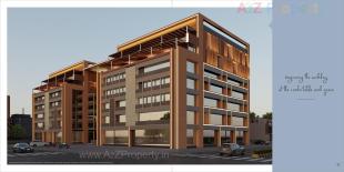 Elevation of real estate project Diamond Retail Space located at Nikol, Ahmedabad, Gujarat