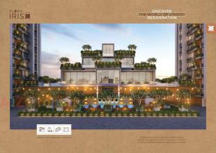 Elevation of real estate project Flora Iris located at Ghuma, Ahmedabad, Gujarat