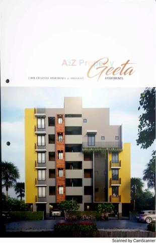 Elevation of real estate project Geeta Apartments located at Ahmedabad, Ahmedabad, Gujarat