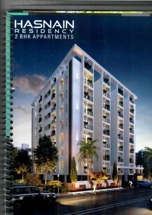 Elevation of real estate project Hasnain Residency located at Sarkhej, Ahmedabad, Gujarat