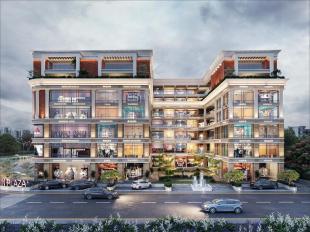 Elevation of real estate project Hill Town Plaza located at Ahmedabad, Ahmedabad, Gujarat