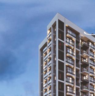 Elevation of real estate project Hir Asha Sky located at Sola, Ahmedabad, Gujarat