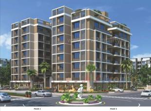 Elevation of real estate project Jay Visat Royal located at Chandkheda, Ahmedabad, Gujarat