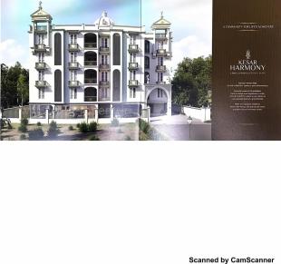 Elevation of real estate project Kesar Harmony located at Gulbai-tekra, Ahmedabad, Gujarat