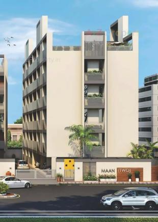 Elevation of real estate project Maan Two located at Chhadawad, Ahmedabad, Gujarat