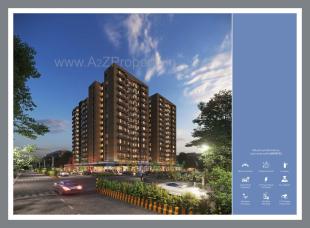 Elevation of real estate project Mahadev Elegance located at Ghuma, Ahmedabad, Gujarat