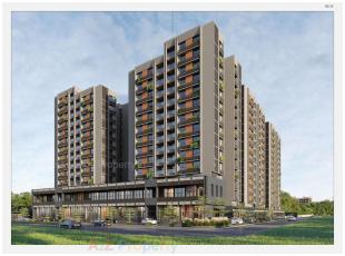 Elevation of real estate project Mahadev Lavish located at Ghuma, Ahmedabad, Gujarat