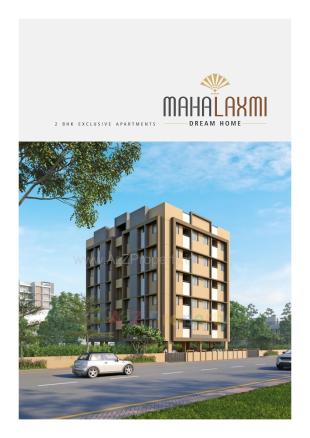 Elevation of real estate project Mahalaxmi Dream Home located at Ghuma, Ahmedabad, Gujarat