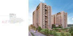 Elevation of real estate project Malabar Exotica located at Tragad, Ahmedabad, Gujarat
