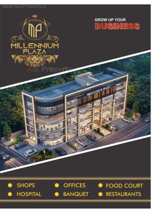 Elevation of real estate project Millennium Plaza located at Ahmedabad, Ahmedabad, Gujarat