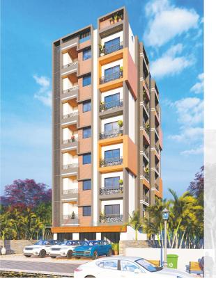 Elevation of real estate project Mizra Residency located at Gyaspur, Ahmedabad, Gujarat