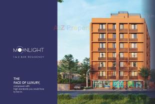 Elevation of real estate project Moonlight Residency located at Vatva, Ahmedabad, Gujarat