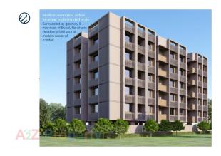 Elevation of real estate project Nakshatra Residency located at Bopal, Ahmedabad, Gujarat