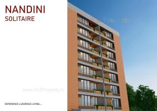 Elevation of real estate project Nandini Solitaire located at Chhadavad, Ahmedabad, Gujarat