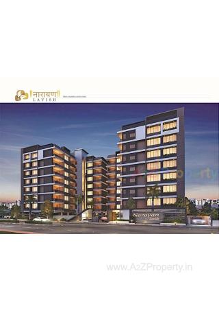 Elevation of real estate project Narayan Lavish located at Sola, Ahmedabad, Gujarat