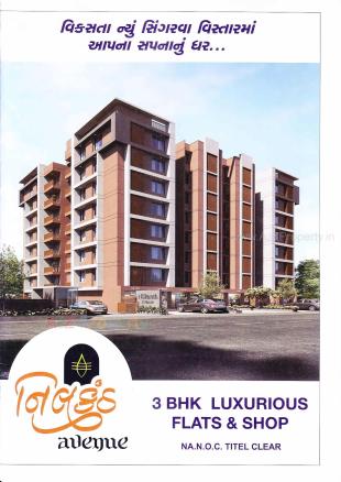 Elevation of real estate project Nilkanth Avenue located at Ahmedabad, Ahmedabad, Gujarat