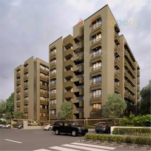 Elevation of real estate project Pancham Kimberly located at Zundal, Ahmedabad, Gujarat