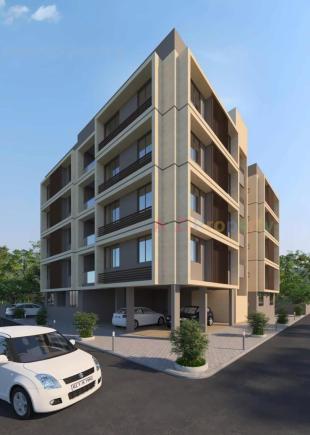 Elevation of real estate project Parasnath Flat located at Vadaj, Ahmedabad, Gujarat
