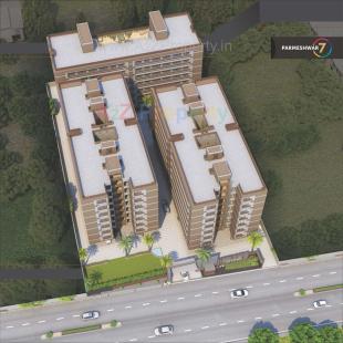 Elevation of real estate project Parmeshwar located at Jagatpur, Ahmedabad, Gujarat