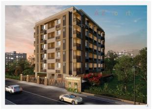 Elevation of real estate project Pradhyuman Park located at Paldi, Ahmedabad, Gujarat