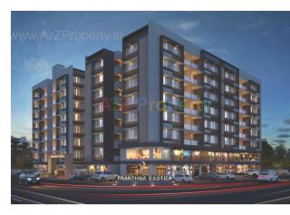 Elevation of real estate project Prarthna Exotica located at Odhav, Ahmedabad, Gujarat