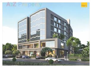 Elevation of real estate project Prism located at Danilimda, Ahmedabad, Gujarat