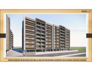 Elevation of real estate project Radhe Madhav located at Sanand, Ahmedabad, Gujarat