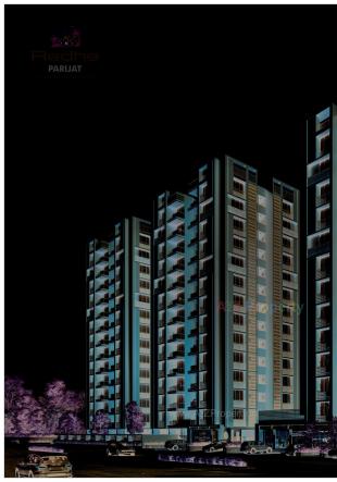 Elevation of real estate project Radhe Parijat located at Ramol, Ahmedabad, Gujarat