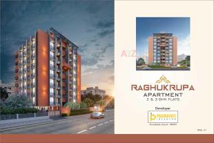 Elevation of real estate project Raghukrupa Apartment located at Vasna, Ahmedabad, Gujarat