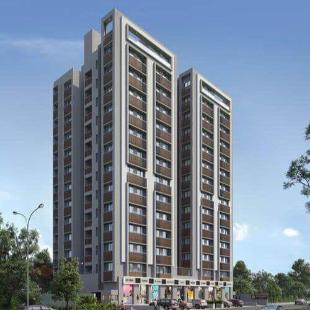 Elevation of real estate project Rushabh Heights located at Ahmedabad, Ahmedabad, Gujarat