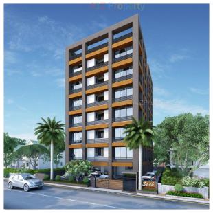 Elevation of real estate project Sach located at Maninagar, Ahmedabad, Gujarat
