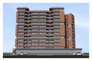 Elevation of real estate project Sampriya located at Gota, Ahmedabad, Gujarat
